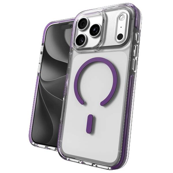 Kryt na mobil ZAGG Santa Cruz Snap na Apple iPhone 18 Pro / 17 Pro fialový

