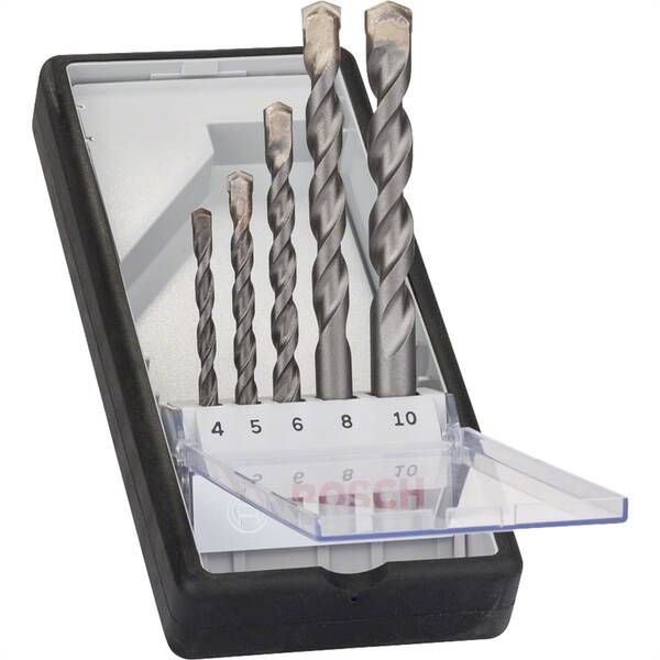 Sada vrtákov Bosch Silver Percussion (5 ks) 

