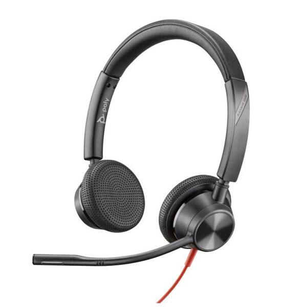 Headset HP Poly Blackwire 3325 Stereo čierny

