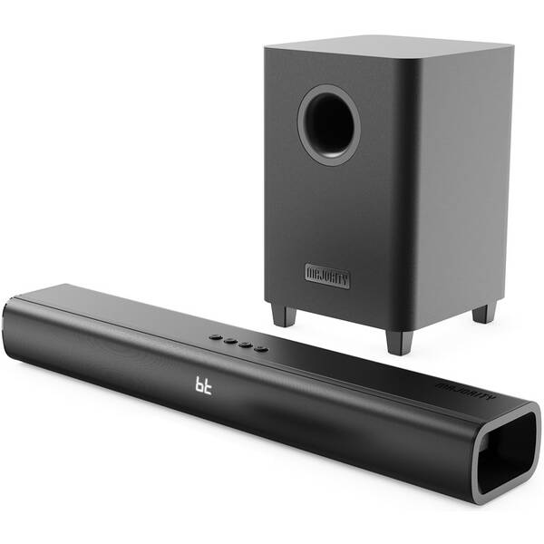 Soundbar Majority Naga čierny

