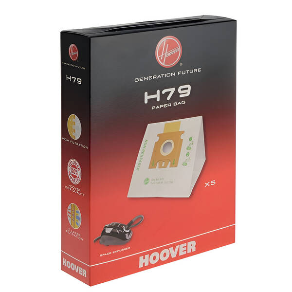 Vrecká pre vysávače Hoover H79 (5 ks) 

