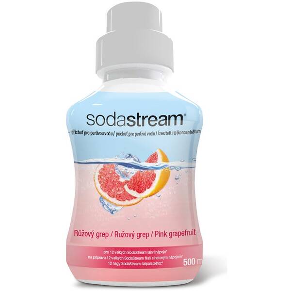 Príchuť pre šumivú vodu SodaStream Růžový grep 500 ml 

