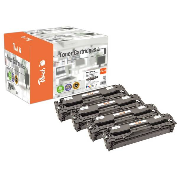 Toner Peach Canon CRG-731, Multi-Pack, 1x1600/3x1800 strán - CMYK 

