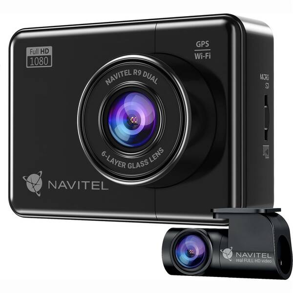 Autokamera NAVITEL R9 DUAL čierna

