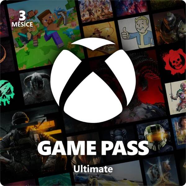  Microsoft Xbox Game Pass Ultimate - predplatné na 3 mesiace - elektronická licencia 


