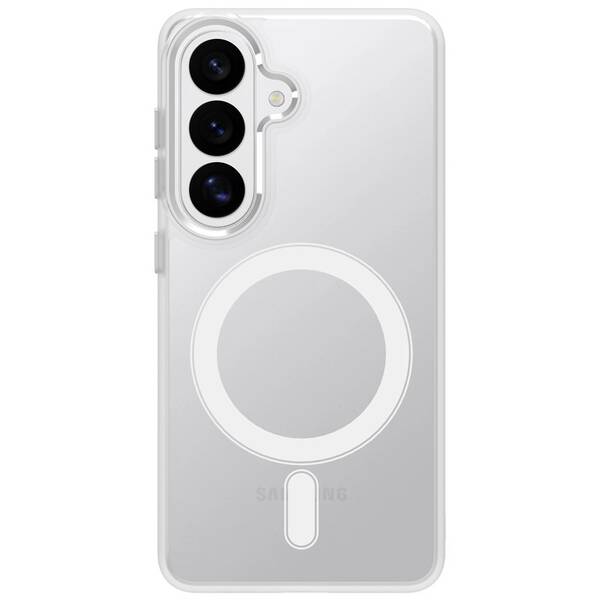 Kryt na mobil WG Iron Eye Magnet na Samsung Galaxy S26 5G biely/priehľadný

