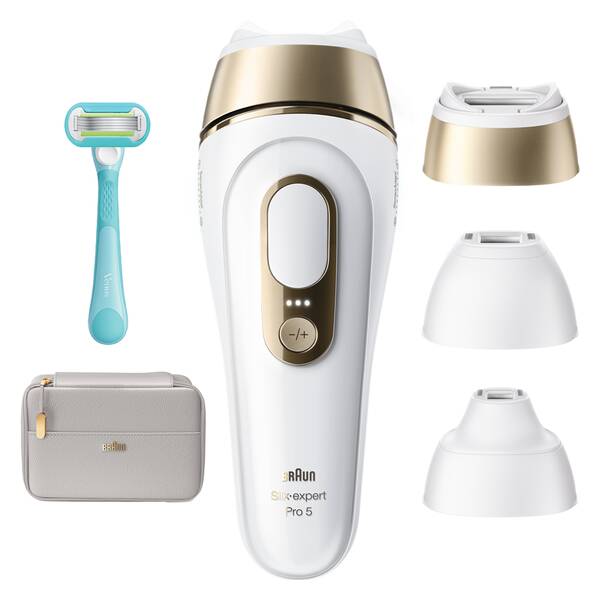 Epilátor Braun IPL5351 biely/zlatý

