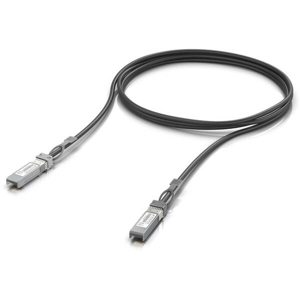 Kábel Ubiquiti Patch DAC, SFP+/SFP+, 10Gbps, 3m čierny

