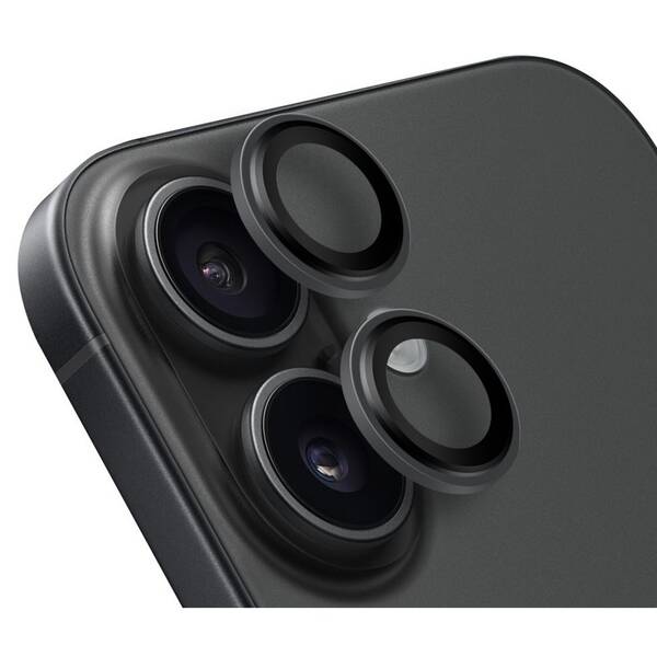 Ochranné sklo šošovky fotoaparátu Obal:Me na Apple iPhone 17 čierne

