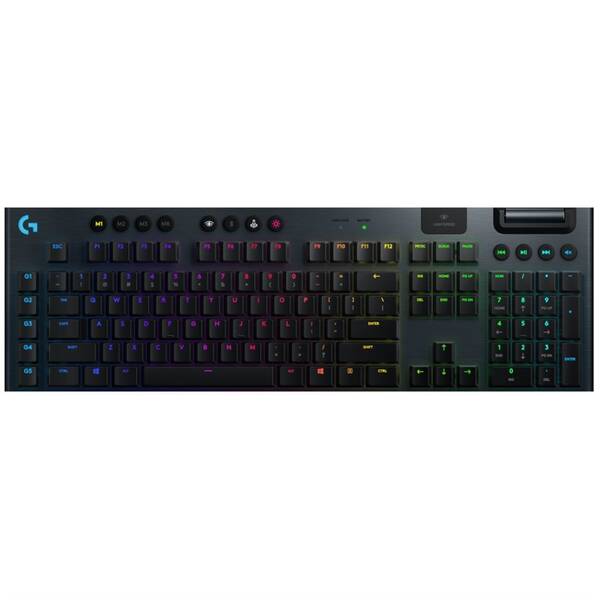 Klávesnica Logitech G915 Lightspeed RGB, Linear, US čierna

