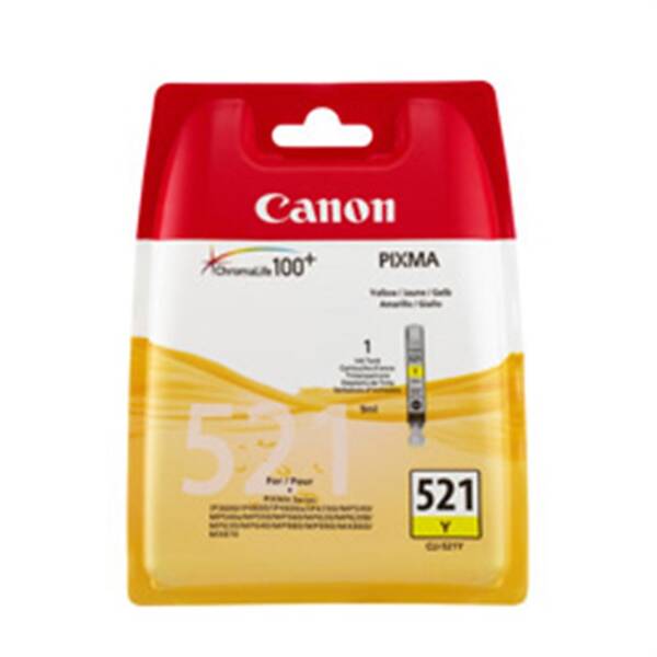 Cartridge Canon CANON CLI-521 Y, Atrament 

