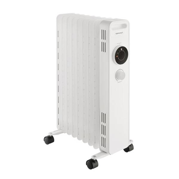 Olejový radiátor Concept RO3309 biely


