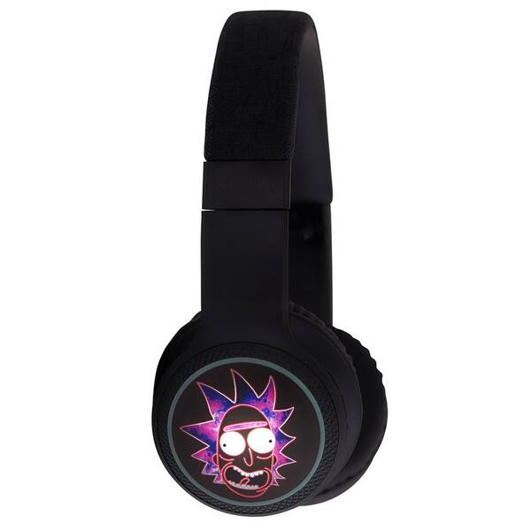 Slúchadlá Lazerbuilt Rick & Morty Light-Up Bluetooth čierna

