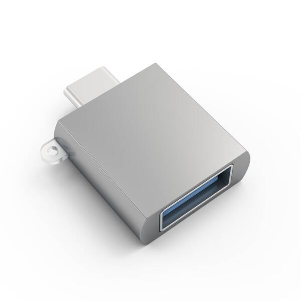 Redukcia Satechi USB 3.0/USB-C sivá

