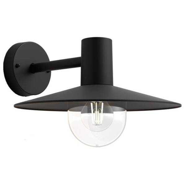 Nástenné svietidlo Philips Skua, 1xE27 čierne

