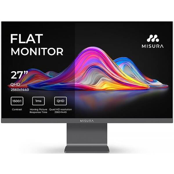 Monitor MISURA VIVA P26M2741QKAG01 sivý

