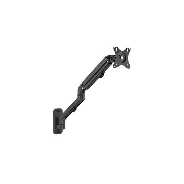 Držiak Gembird MA-WA1-02, pre monitor, naklápacie, pre uhlopriečky 17"-27”, nosnosť 7kg čierny

