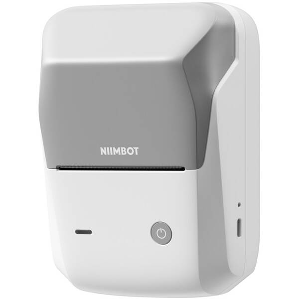 Tlačiareň štítkov Niimbot B1 PRO + role štítkov sivá

