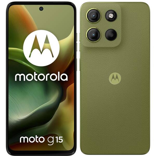 Mobilný telefón Motorola Moto G15 8 GB / 512 GB zelený

