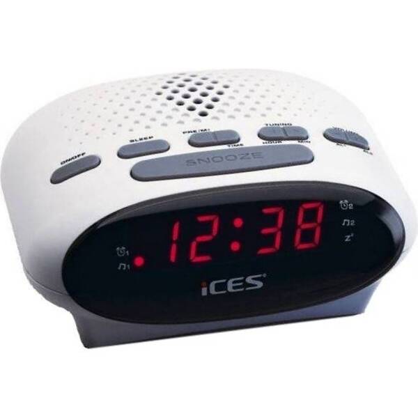 Rádiobudík Lenco ICES ICR-210 biely

