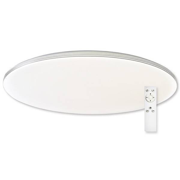 LED stropné svietidlo Top Light Ocean KM RC biele/chróm

