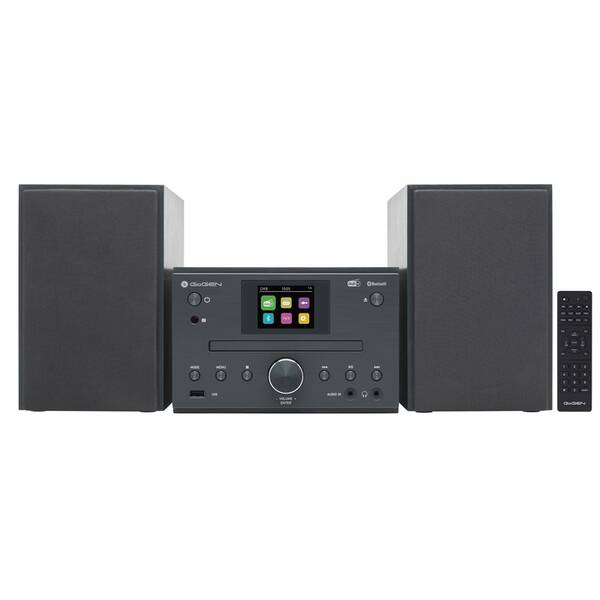 Mikro HiFi systém GoGEN MSC 472 BTDAB sivý

