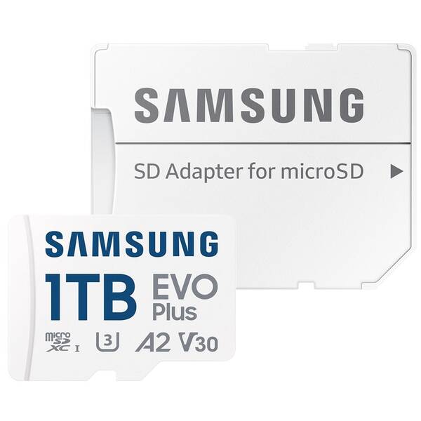 Pamäťová karta Samsung 1TB UHS-I U3 (160R/30W) + SD adaptér 

