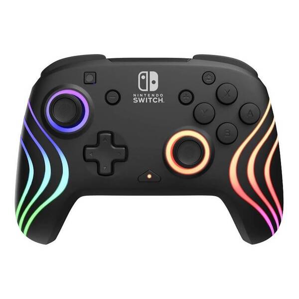 Gamepad PDP Afterglow Wave Wireless - Nintendo Switch čierny


