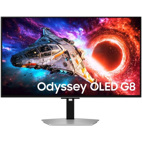 Herný monitor Samsung Odyssey G8 (G80SH) strieborný

