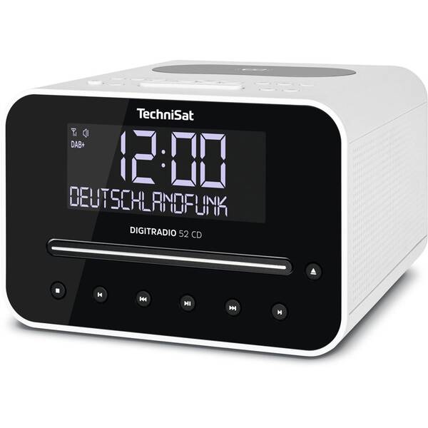 Rádiobudík Technisat DIGITRADIO 52 CD biely

