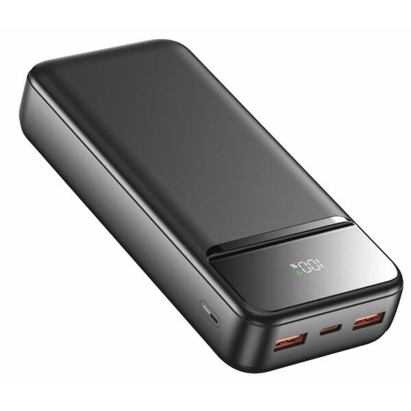 Powerbank Swissten Power Line II 20000 mAh čierny


