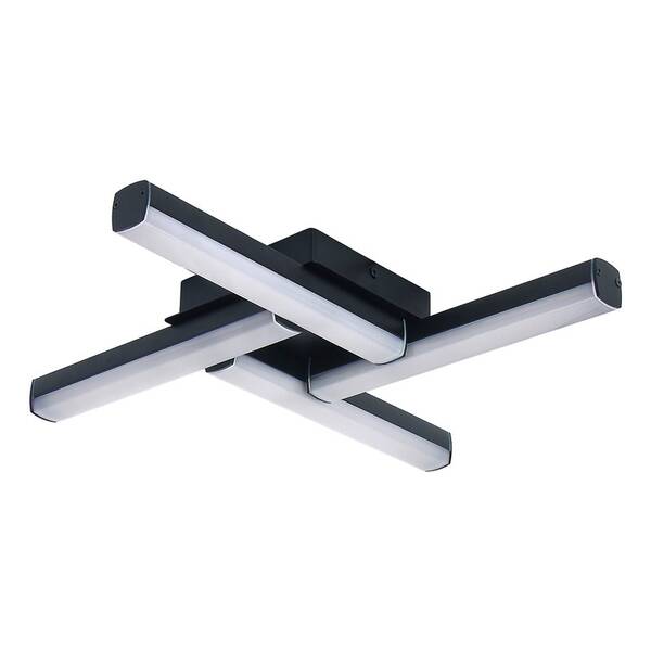 LED stropné svietidlo Rabalux Evan 2168 čierne

