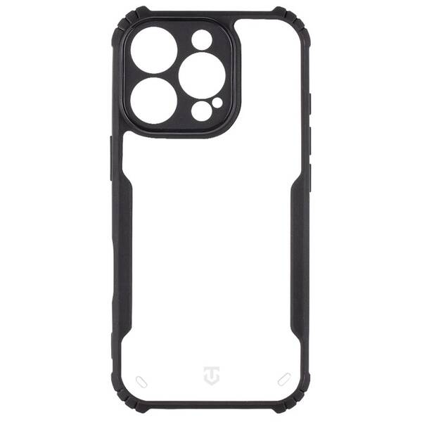 Kryt na mobil Tactical Quantum Stealth na Apple iPhone 16 Pro čierny/priehľadný

