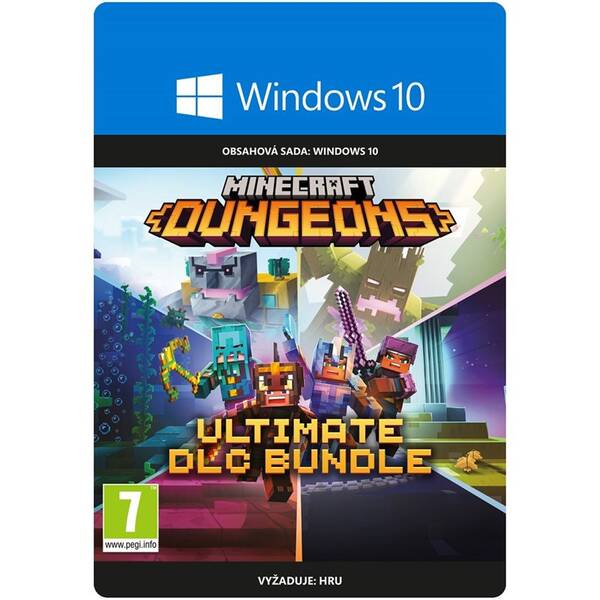  Microsoft PC Minecraft Dungeons: Ultimate DLC Bundle - elektronická licence 

