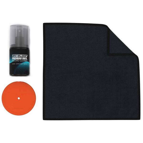 Čistiaca sada Reloop Premium 3-IN-1 Record Care Set čierna

