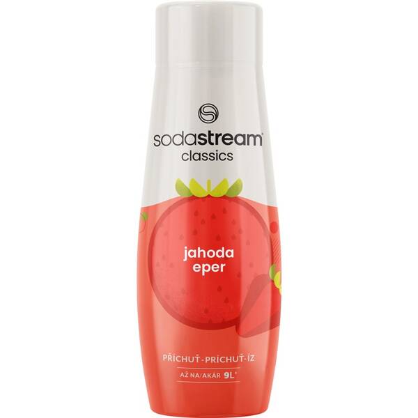 Príchuť pre šumivú vodu SodaStream Jahoda 440 ml 

