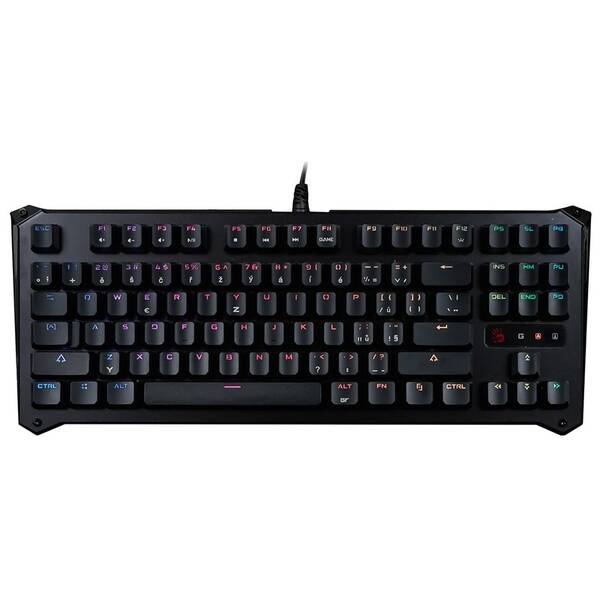 Klávesnica A4Tech Bloody B930, Orange Switch, USB, CZ/SK layout čierna

