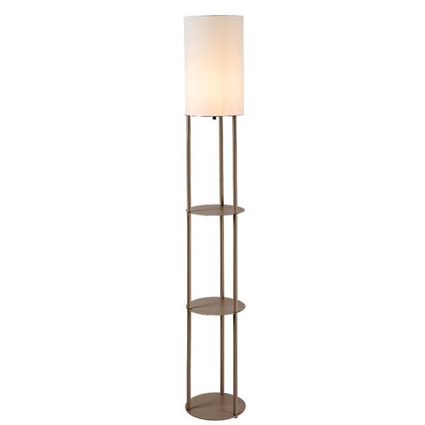 Stojacia lampa Rabalux Bronn 74107 sivé/béžové

