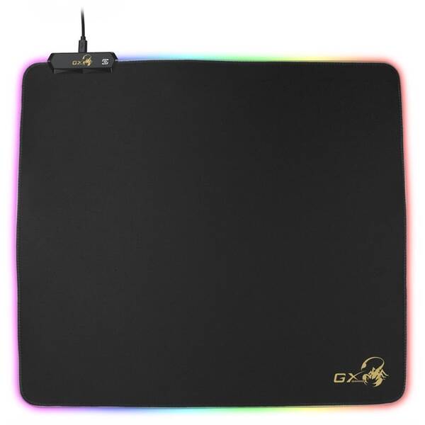 Podložka pod myš Genius GX-Pad 500S RGB, 45 x 40 cm čierna

