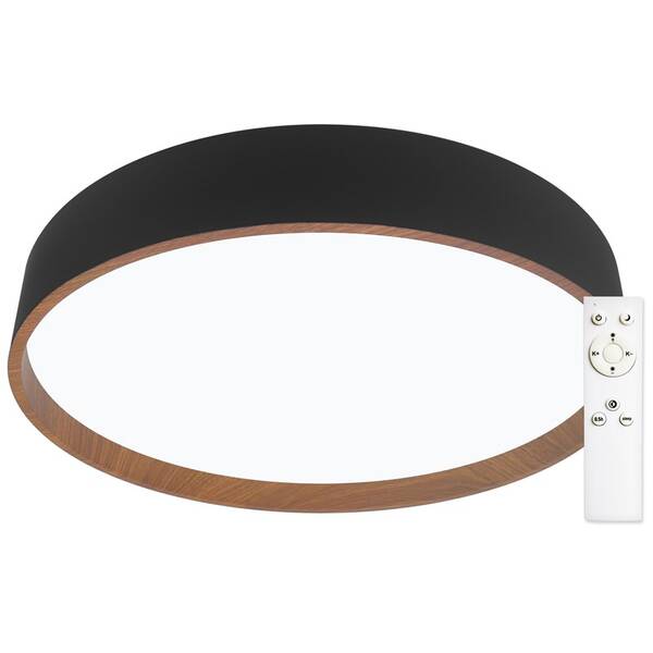 LED stropné svietidlo Top Light Dekor 40C RC čierne

