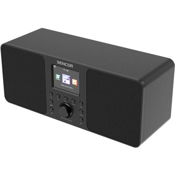 Internetový rádioprijímač s DAB+ Sencor SIR 6100WDB čierny

