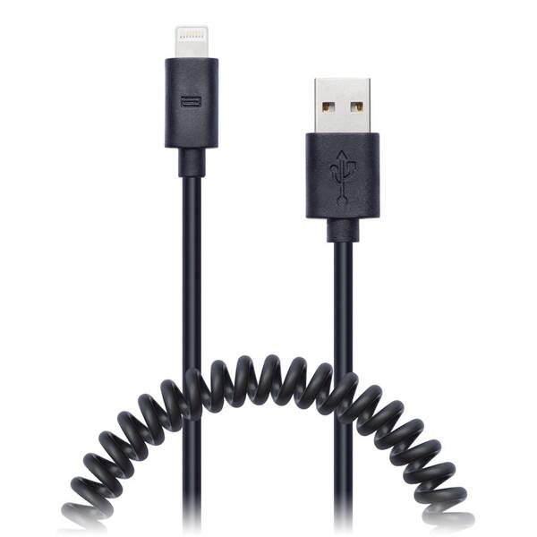 Kábel Connect IT Wirez USB/Lightning, 1,2 m čierny

