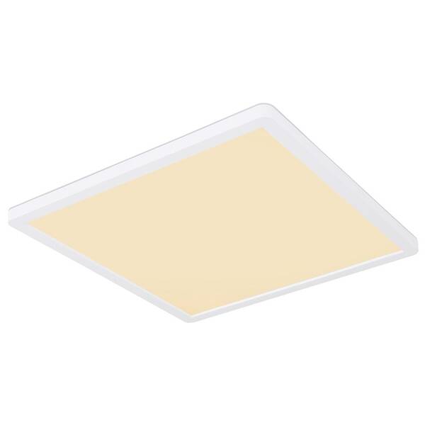 LED stropné svietidlo GLOBO Sapana, štvorec, 42 cm, LED, 24W biele

