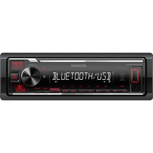 Autorádio KENWOOD KMM-BT209 čierne

