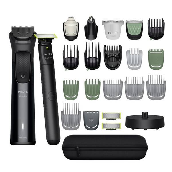 Zastrihávač multifunkčný Philips MG9690/30 + Philips OneBlade na tvár čierny

