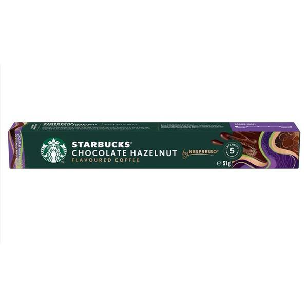 Kapsuly pre espressá Starbucks Chocolate Hazelnut by NESPRESSO® (10 ks) 

