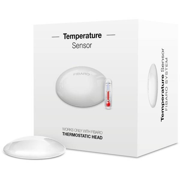 Senzor Fibaro teplotné čidlo pre radiátorovú hlavicu, Bluetooth 

