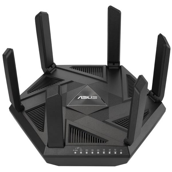 Router Asus RT-AXE7800 čierny

