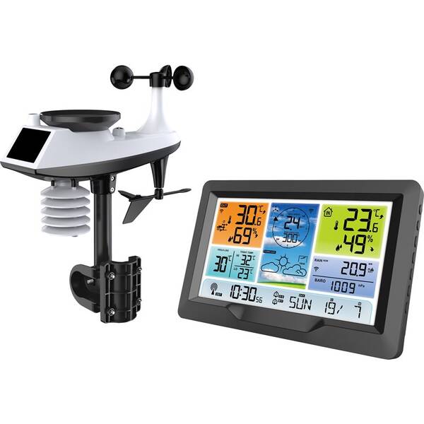 Meteorologická stanica Solight TE90 čierna

