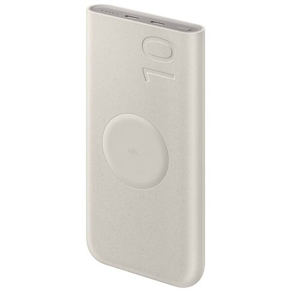 Powerbank Samsung 10 000mAh 25W, bezdrôtové nabíjanie béžový

